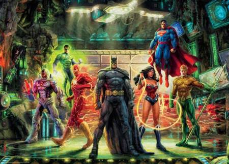 Ceaco Jigsaw Puzzle - The Justice League (3154-02) - 1000 Pieces Ceaco