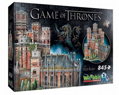 3D Jigsaw Puzzle - The Red Keep (W3D-2017) - Wrebbit