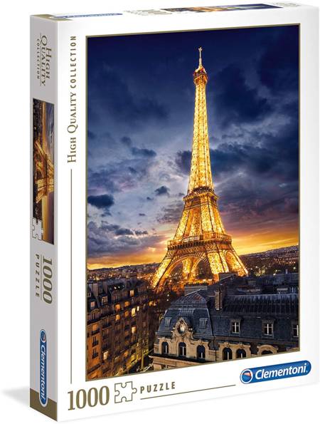 Jigsaw Puzzle - Tour Eiffel (39514) - 1000 Pieces Clementoni