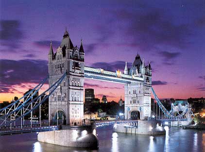 Glow in Dark Jigsaw Puzzle - Tower Bridge - 1000 Pieces Clementoni