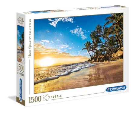 Jigsaw Puzzle - Tropical Sunrise (31681) - 1500 Pieces Clementoni