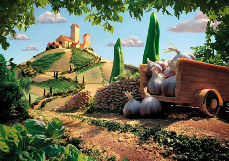 Jigsaw Puzzle - Tuscany Landscape - 500 Pieces Clementoni