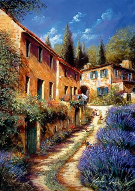Jigsaw Puzzle - Velvet Collection - Up the Lane (10508)