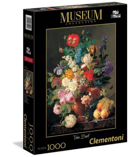 Jigsaw Puzzle - Vase of Flowers (#31415) (Special Museum Series) - 1000 Pieces Clementoni