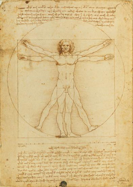 Jigsaw Puzzle - Vitruvian Man - 1000 Pieces Clementoni