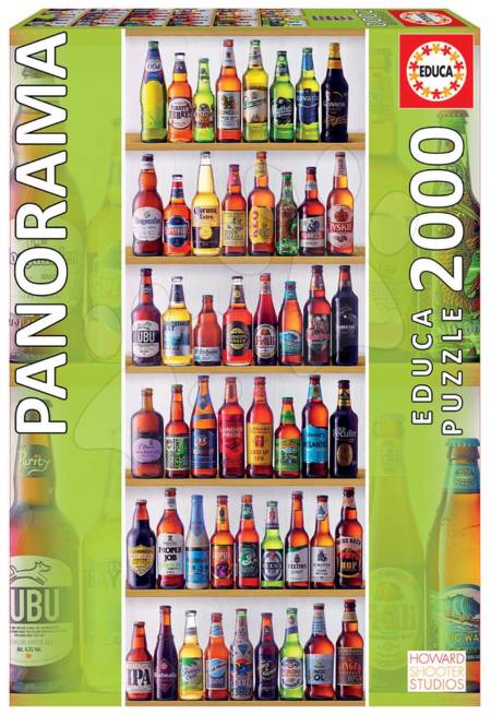 Jigsaw Puzzle - World of Beers (#18010) - 2000 Pieces Educa