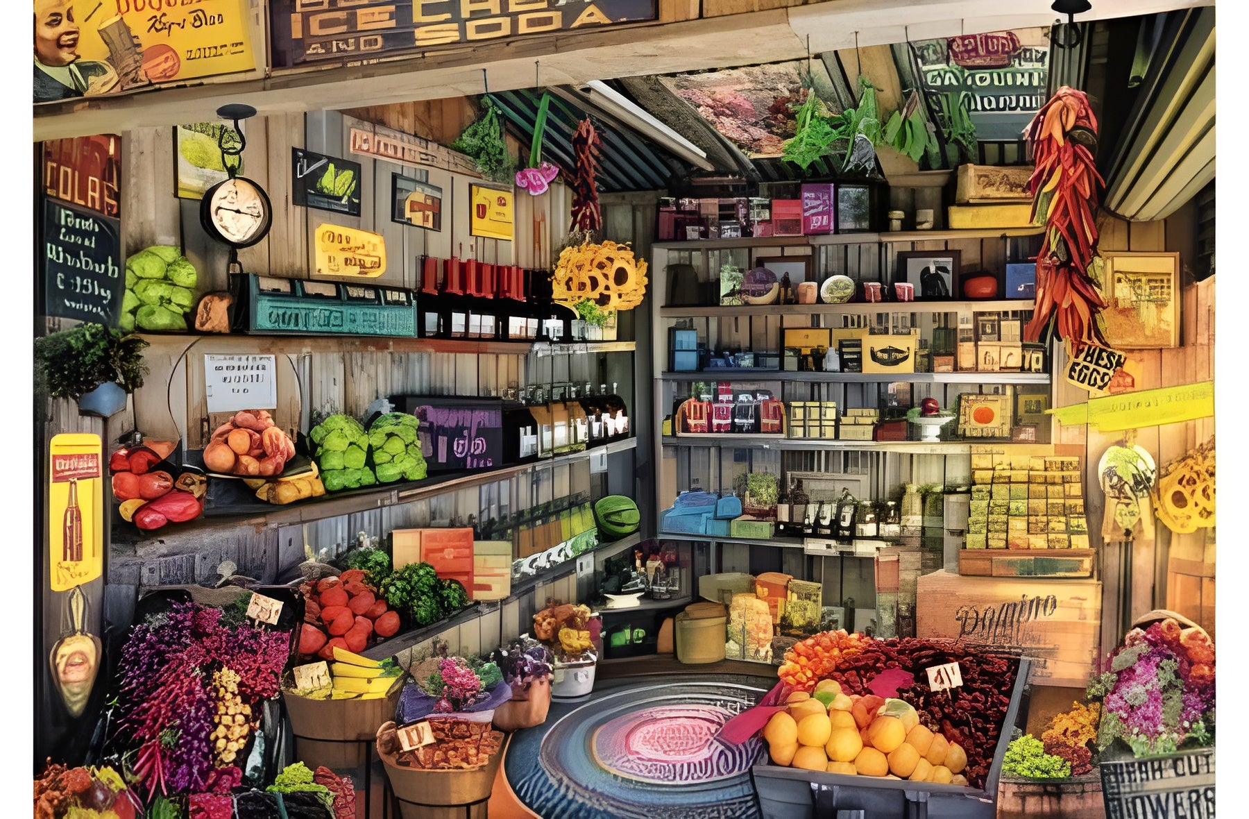 Grocery Shop (#17128) - 2000 Pieces Educa