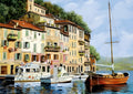 La Barca Rosa Alla Calata (#167776) - 2000 Pieces Educa