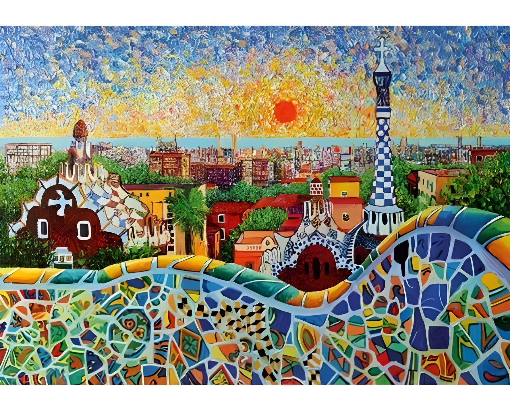 Park Guell De Gaudi (961905)