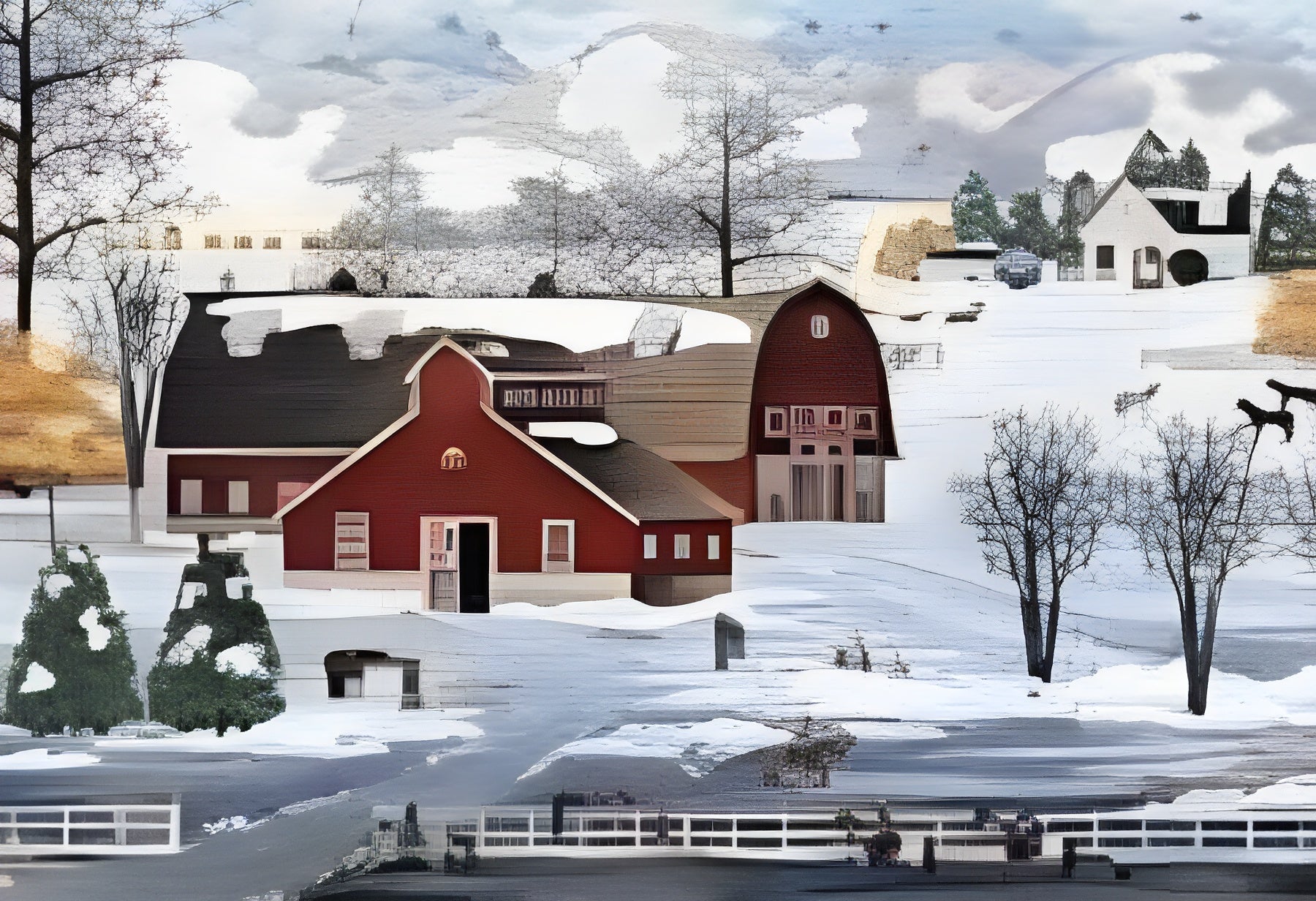 Winter At The Farm