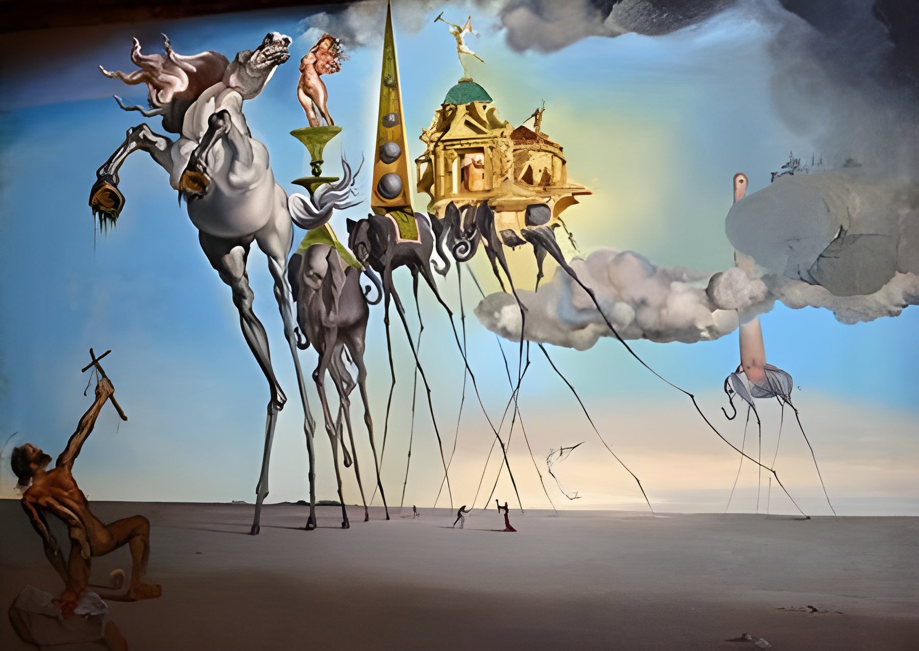 The Dog from Black Paintings (Panorama) (#2802N25003)