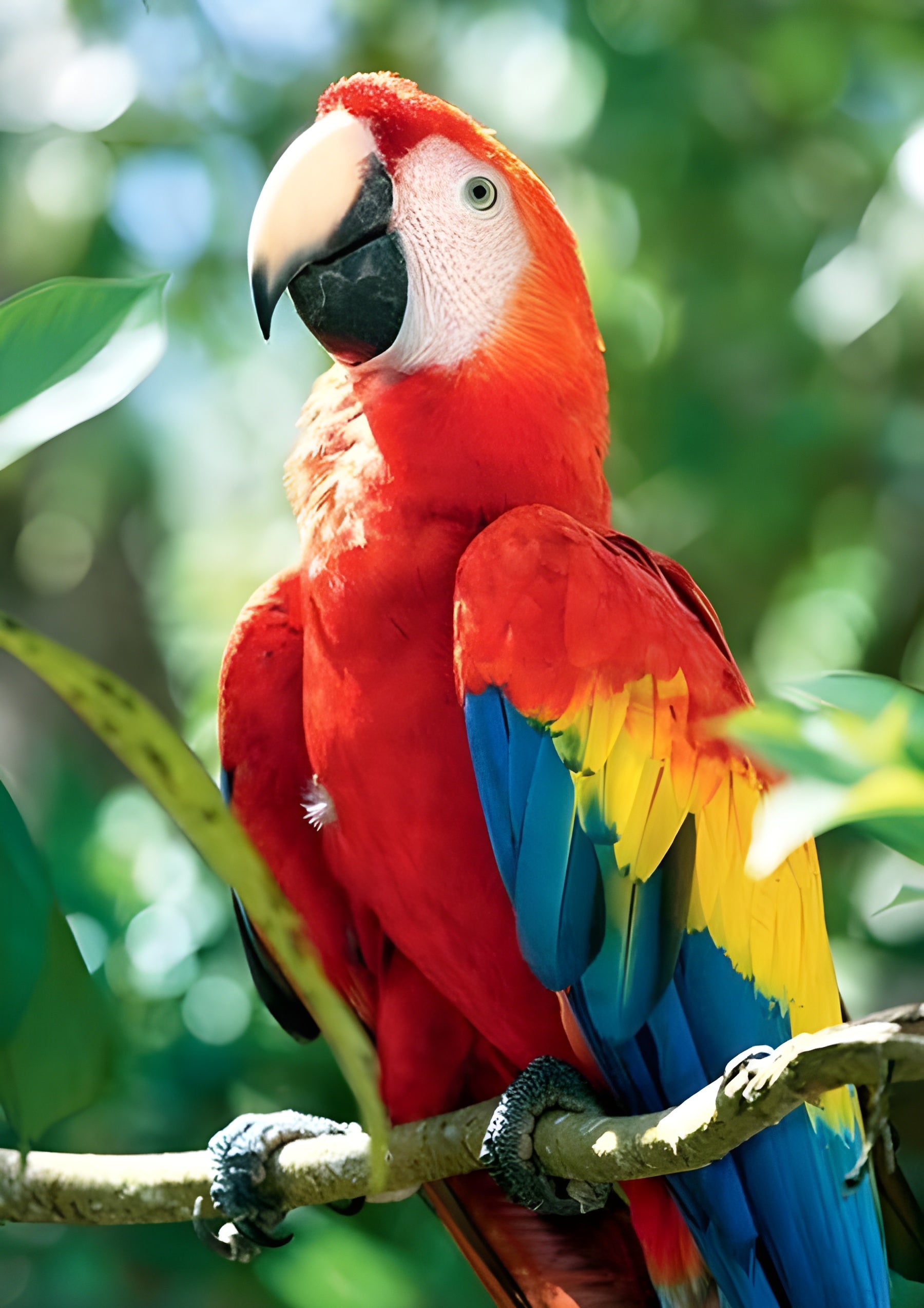 Wild Beauty - Scarlet Macaw, Honduras (10516)