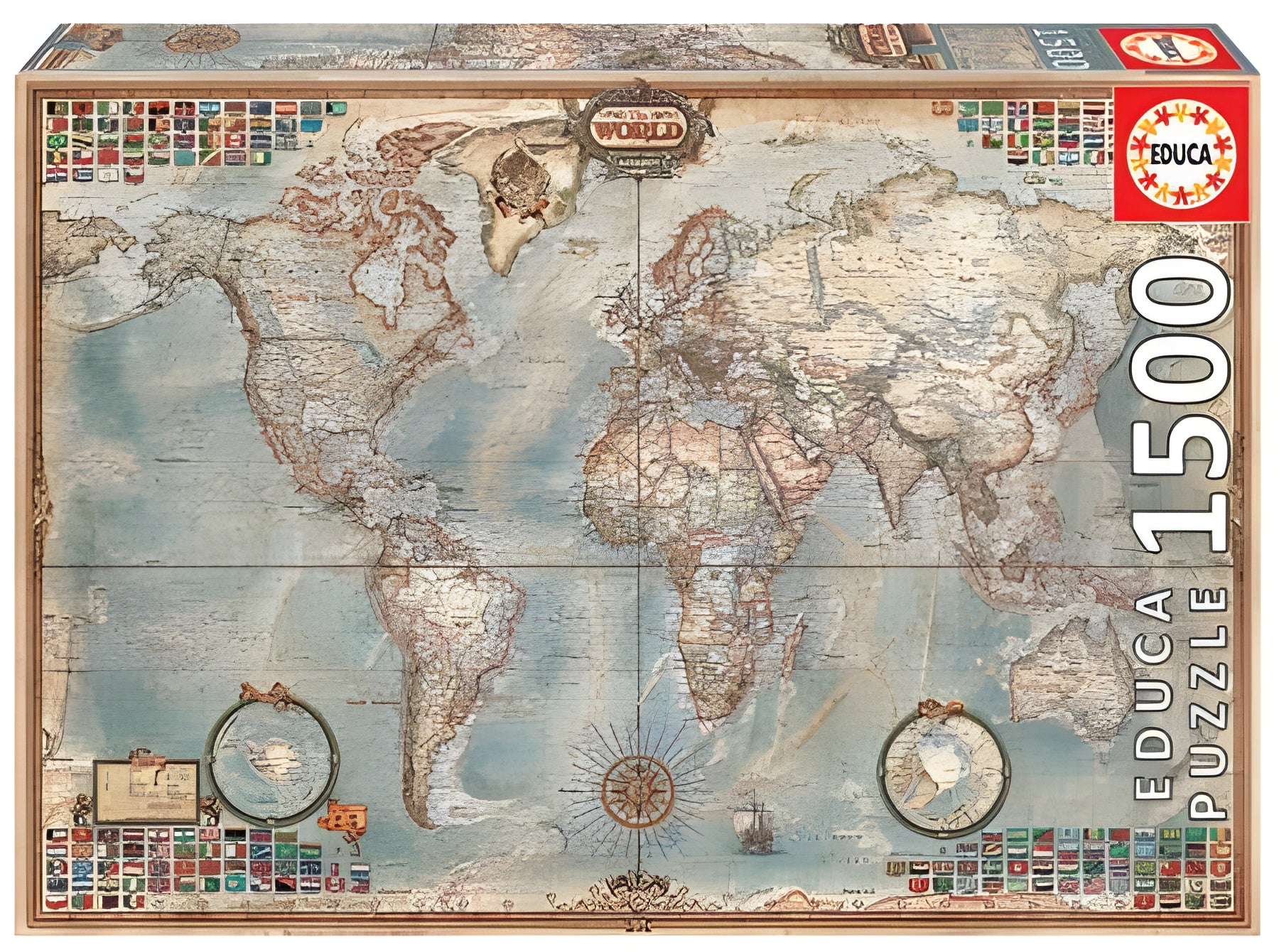 Political World Map (16005)