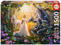 Dragon Princess and Unicorn (#17696) - 1500 Pieces Educa