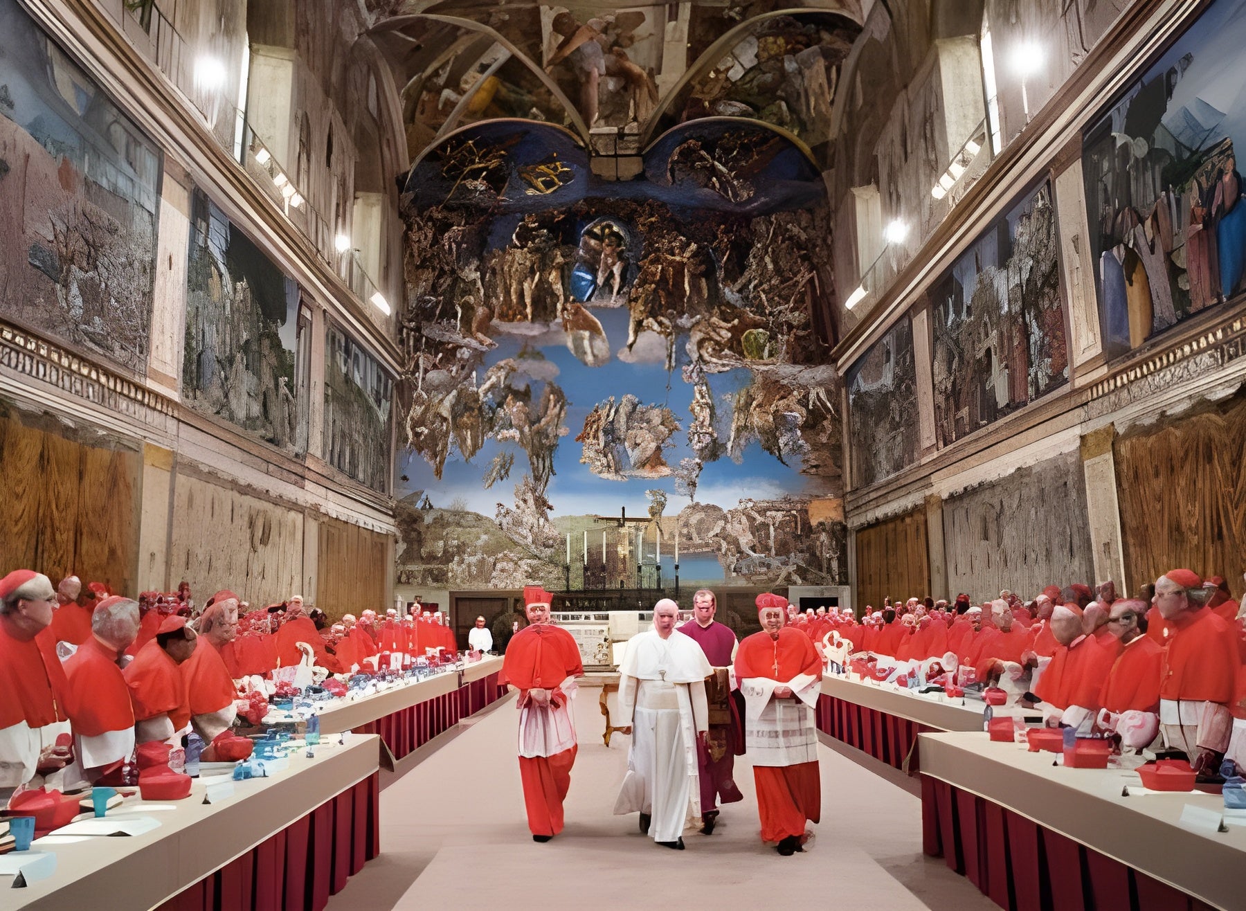 Pope Francis (#31598) - 1500 Pieces Clementoni