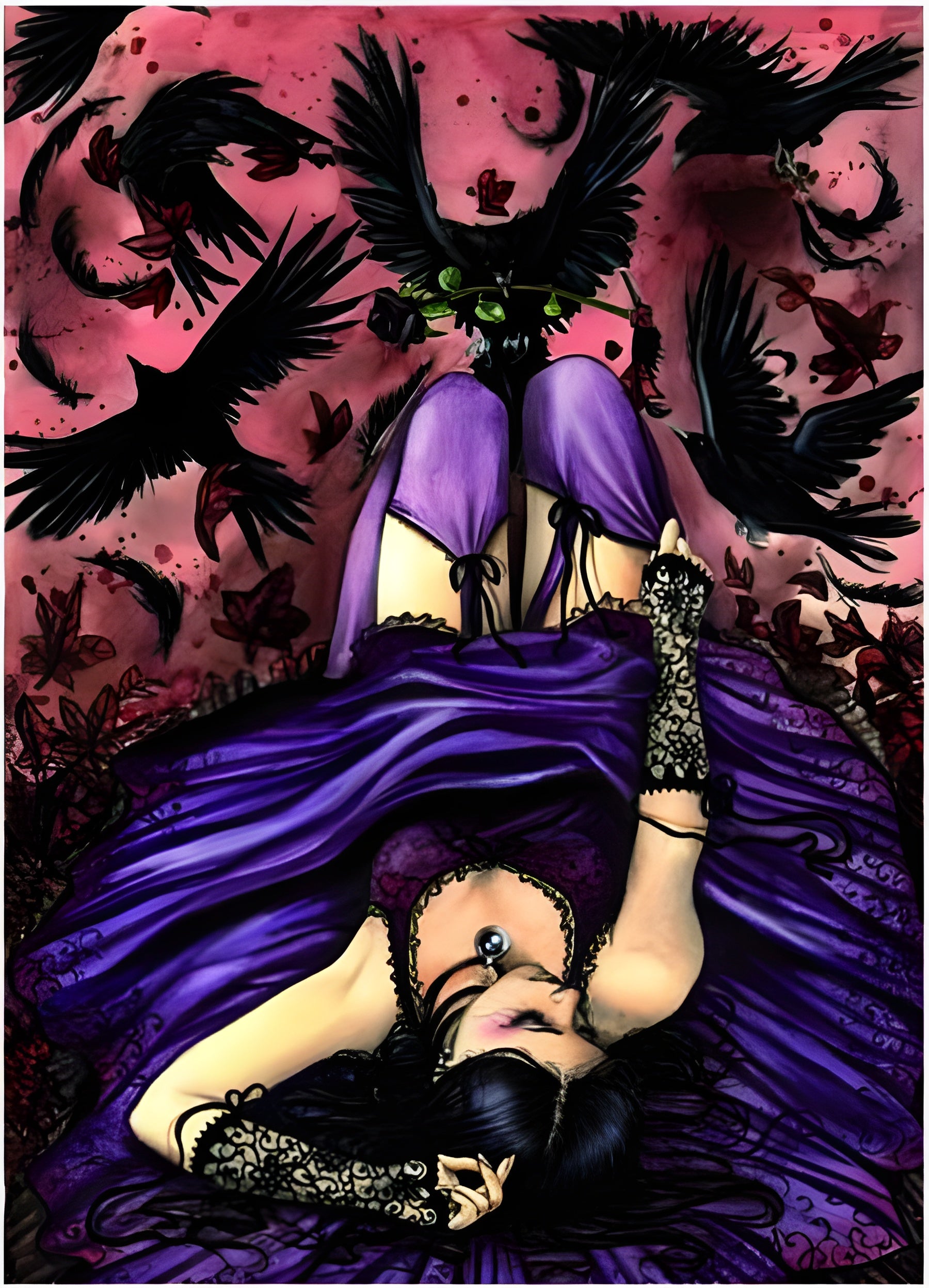 Lady of Crows (#2701N23006) - 500 Pieces Ricordi