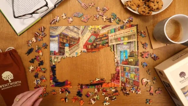 Wish Upon a Bookshop – 250 Piece Puzzle (Wentworth)