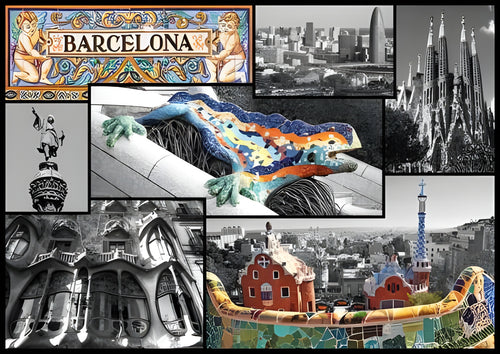 Barcelona - Collage (37169)