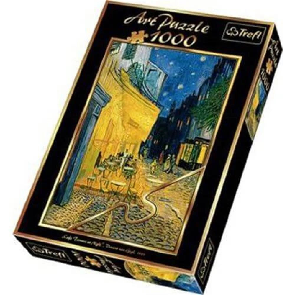 Cafe Terrace at Night (Van Gogh) – 1000 Piece Puzzle (Trefl)