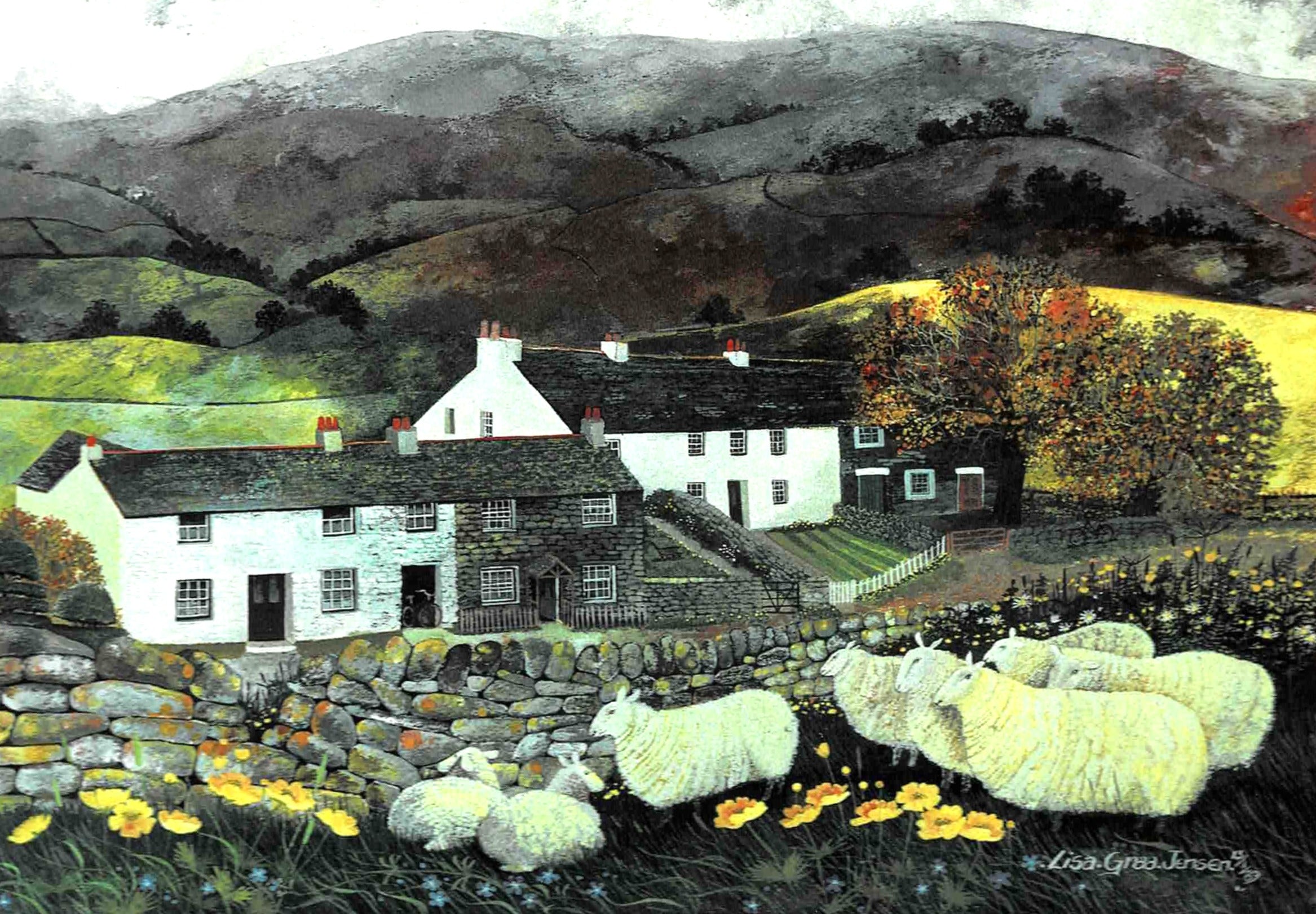 Sheep Country - 1000 Piece Puzzle (Wentworth)