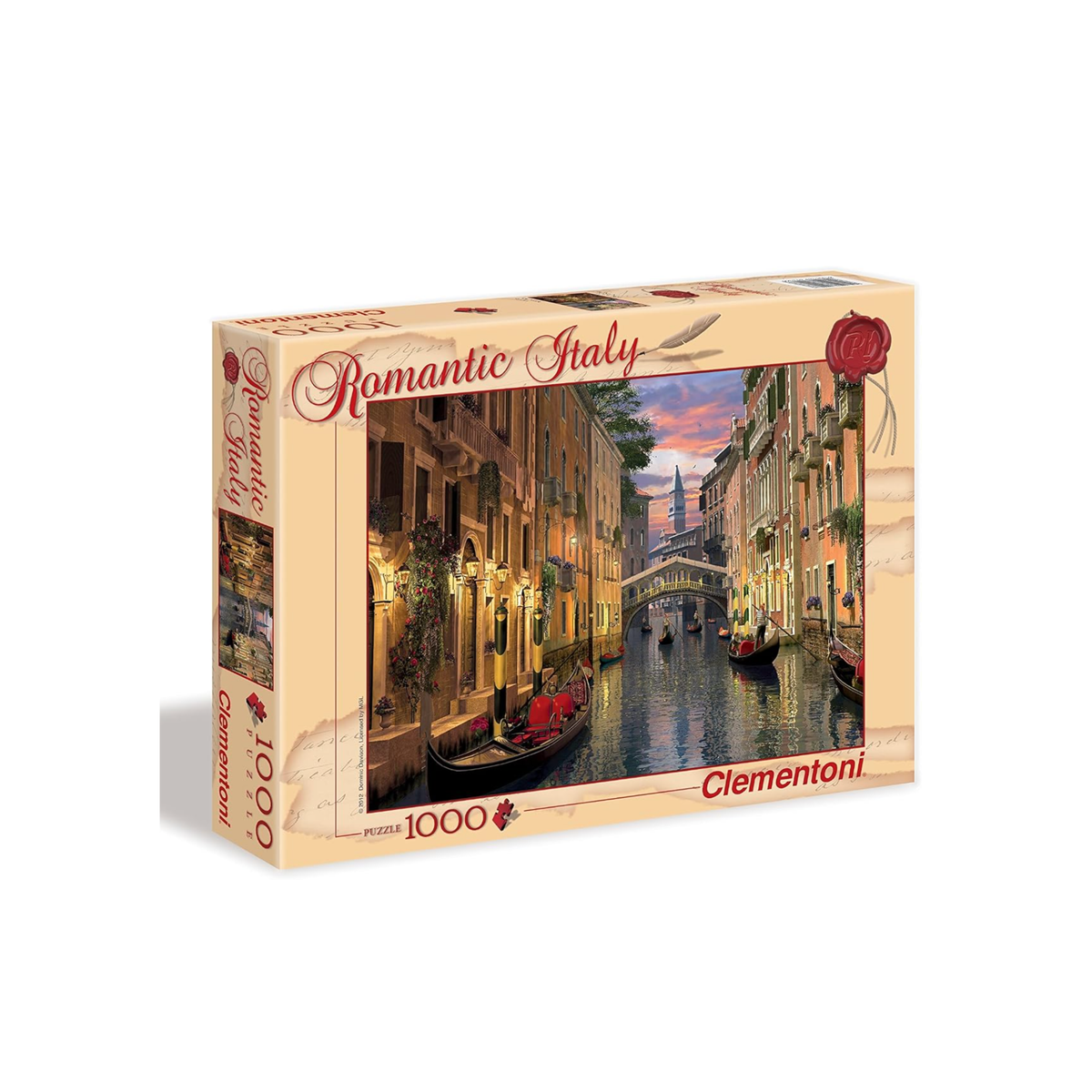 Romantic Italy 1000 pieces by Clementoni