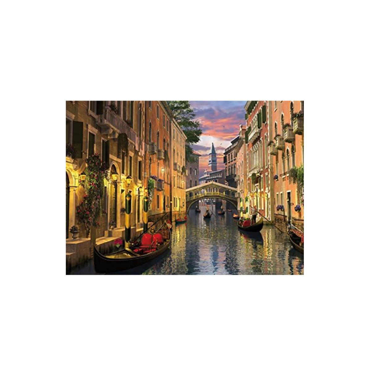 Romantic Italy 1000 pieces made by Clemontoni. 