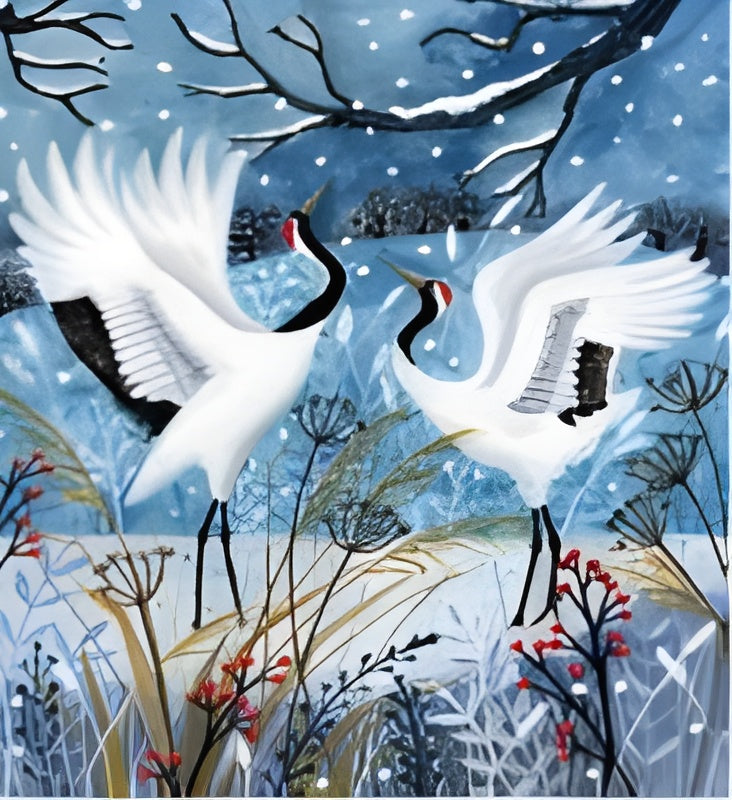 Dancing Cranes 250 Pieces