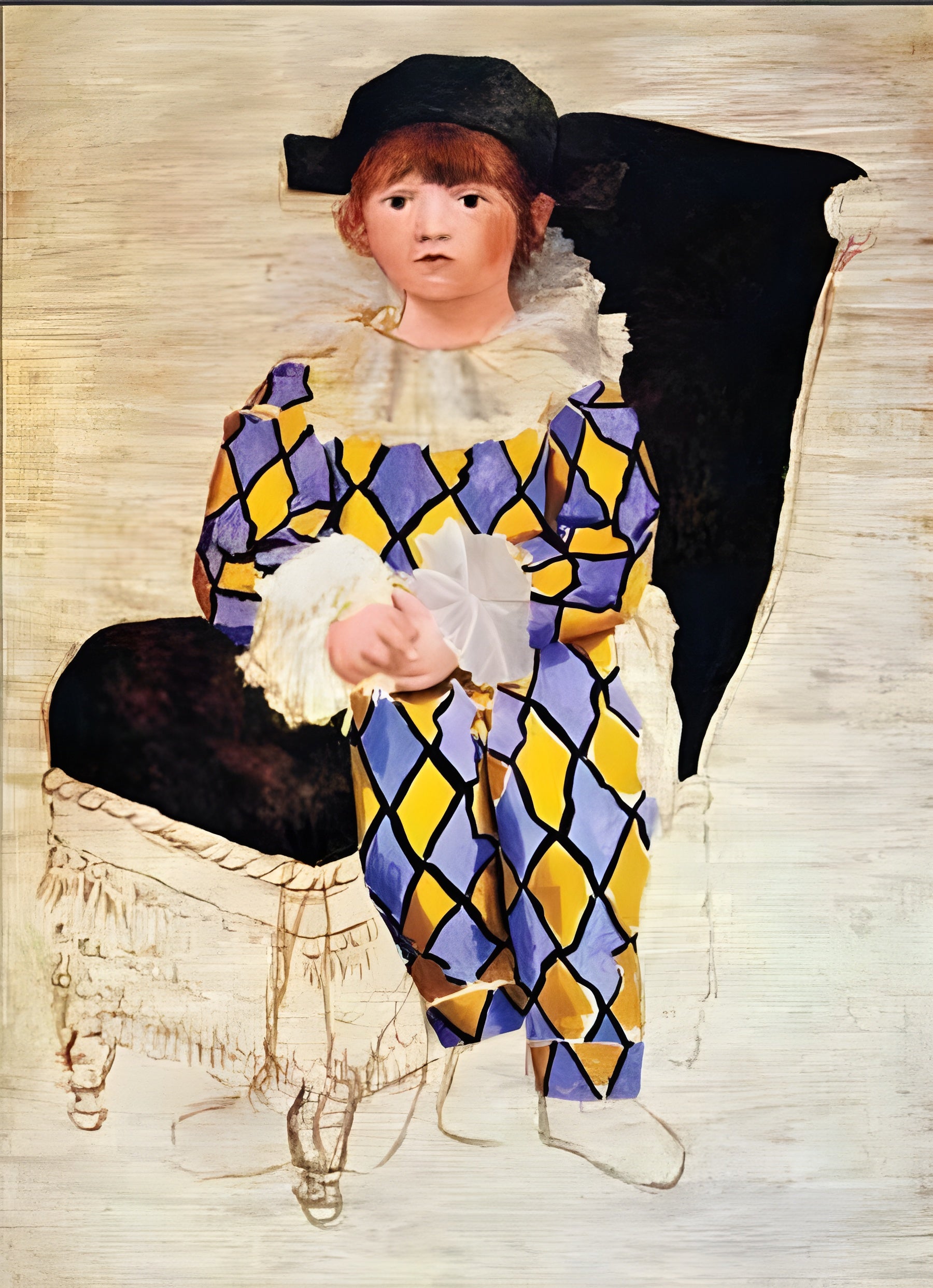 Paul en Arlequin (3001N16038G)