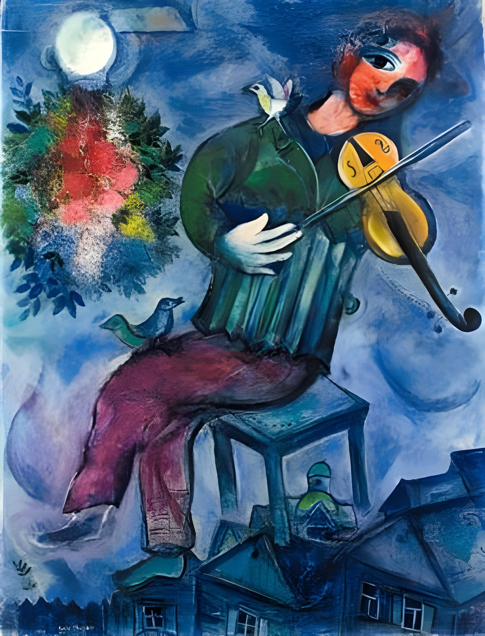 Le Violiniste Bleu (2801N5431G)