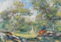Woman in a Landscape (#801104)