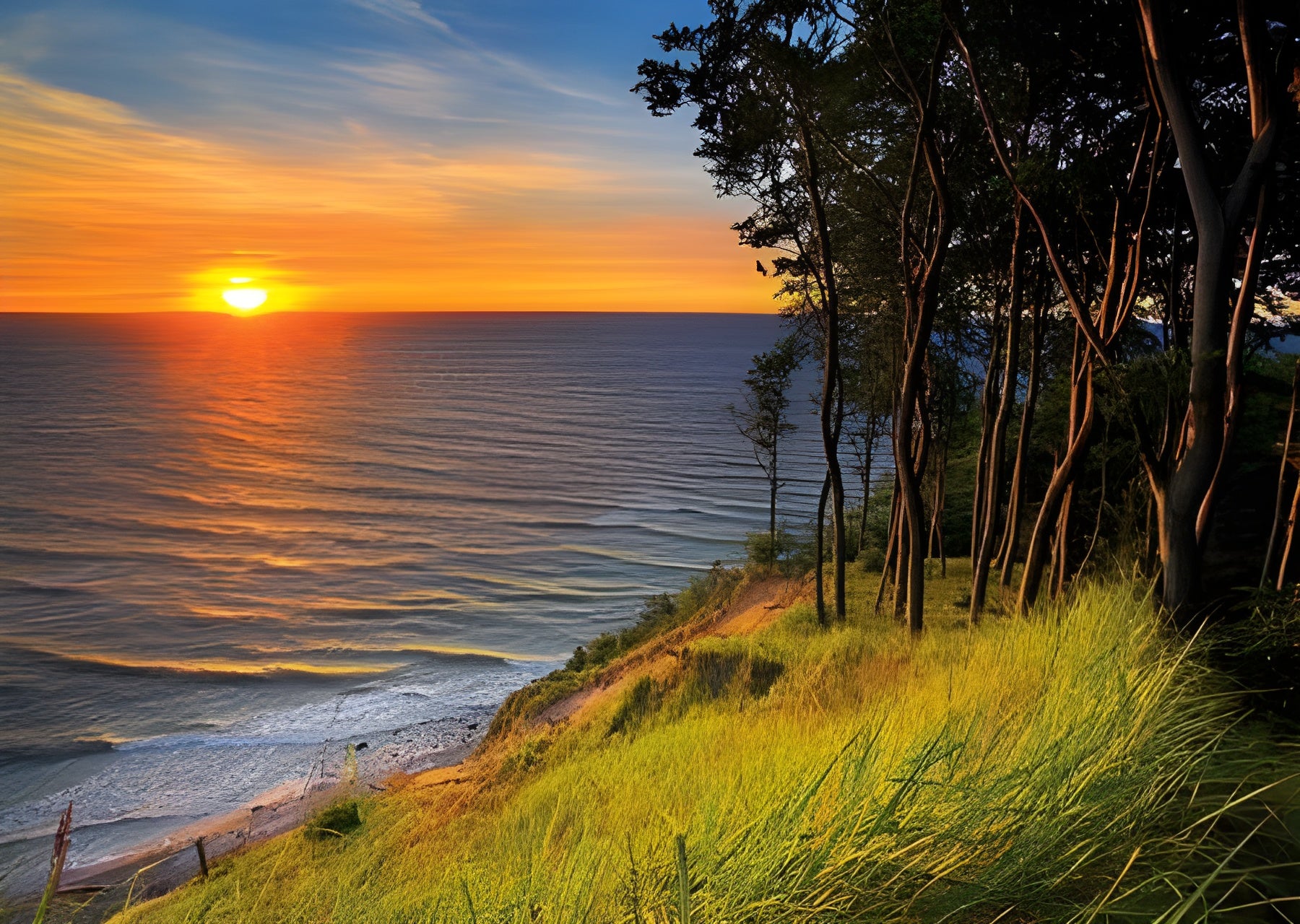 Sunrise at the Batlic Sea (10214)