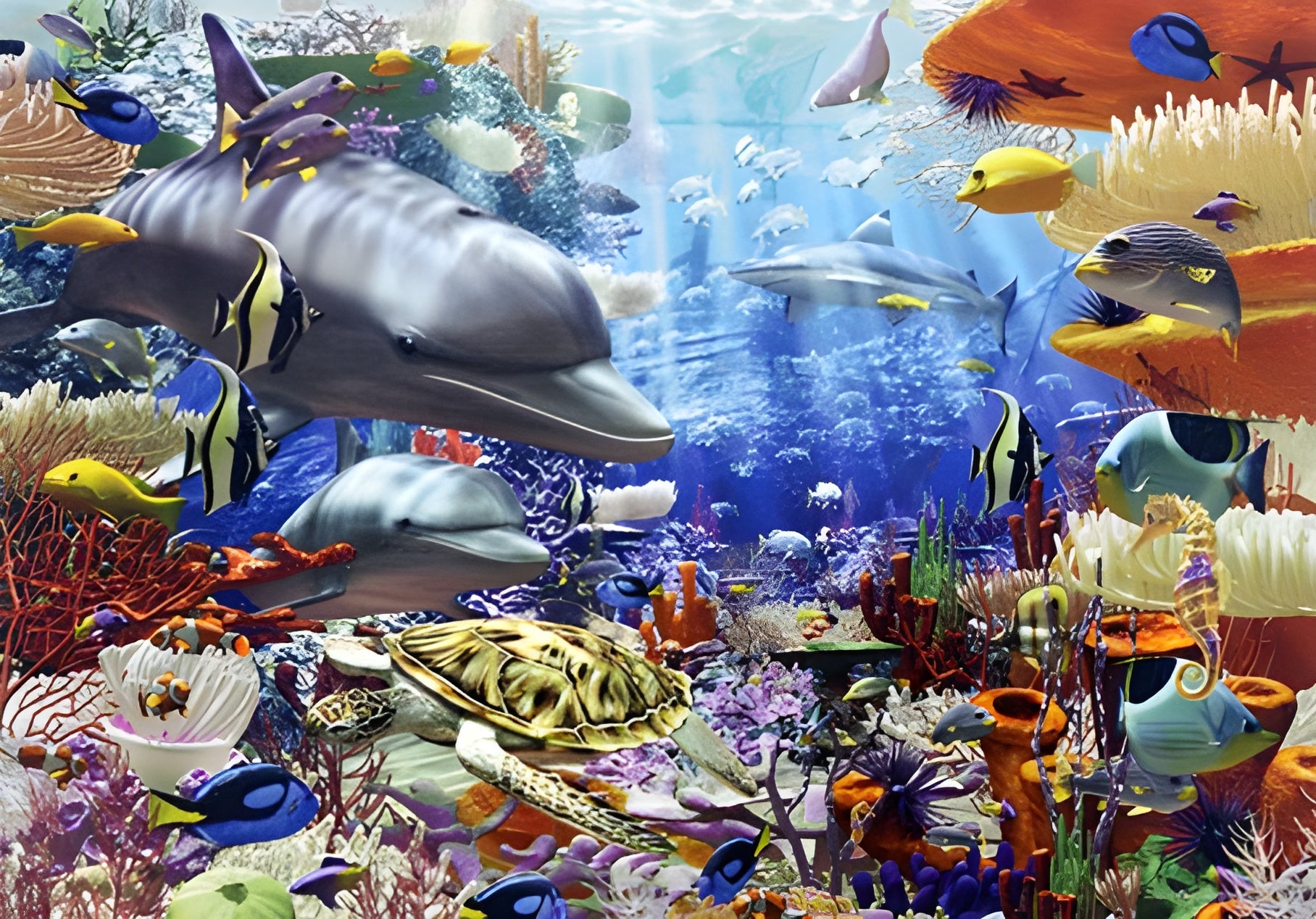 Oceanic Wonders (#17027) - 3000 Pieces Ravensburger
