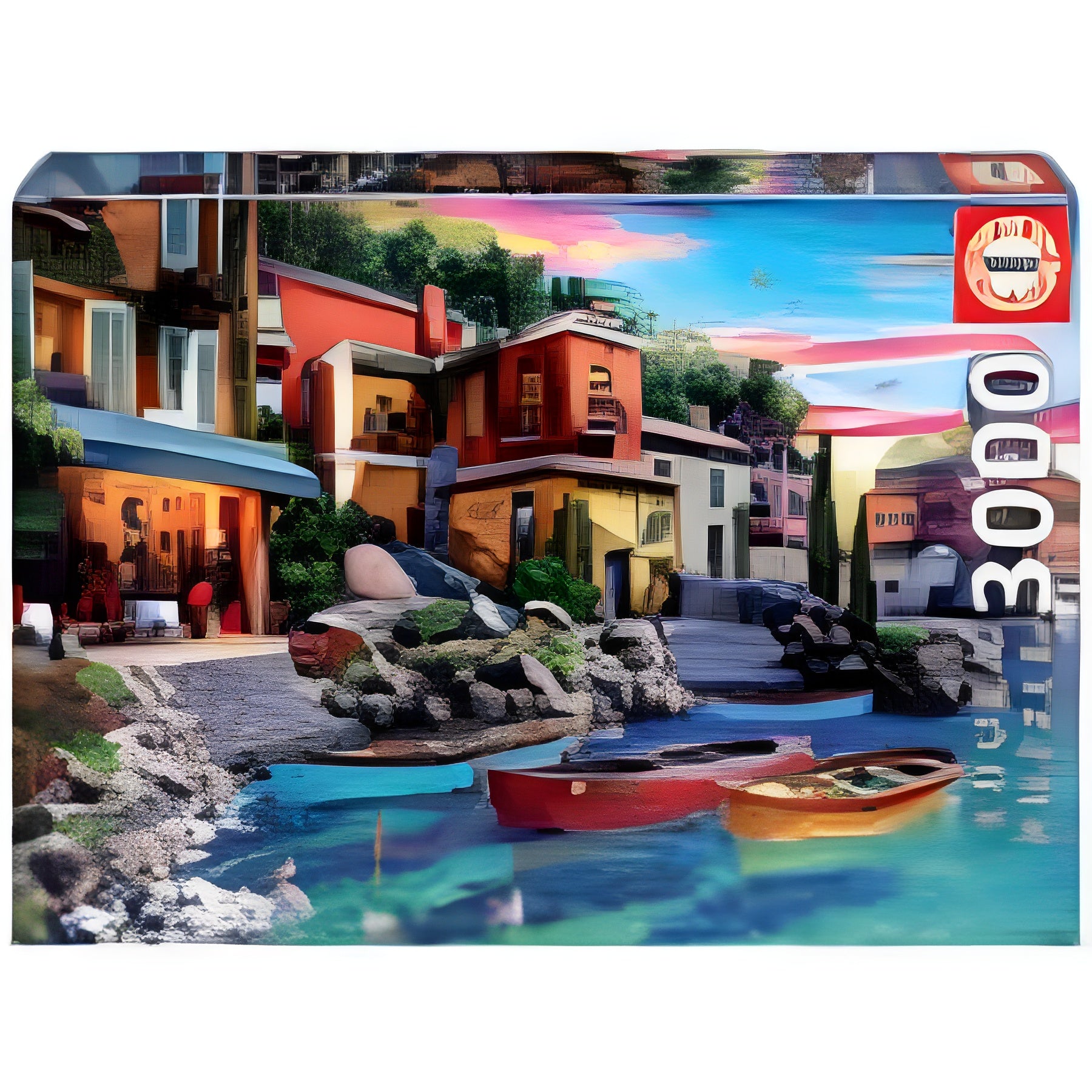 Sunset in Como - 19052 - 3000 Pieces Educa