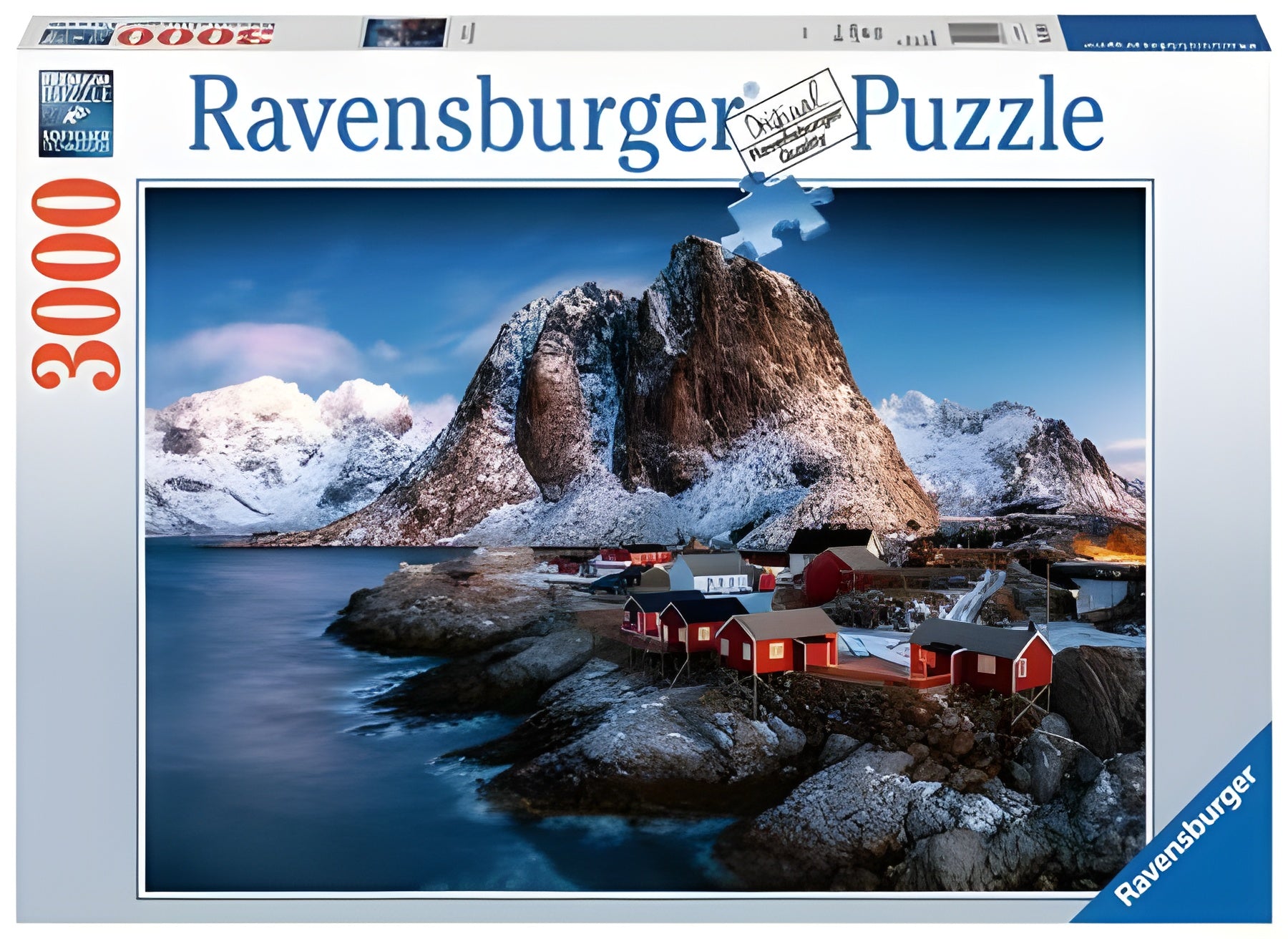 Hamnoy, Lofoton (#17081) - 3000 Pieces Ravensburger