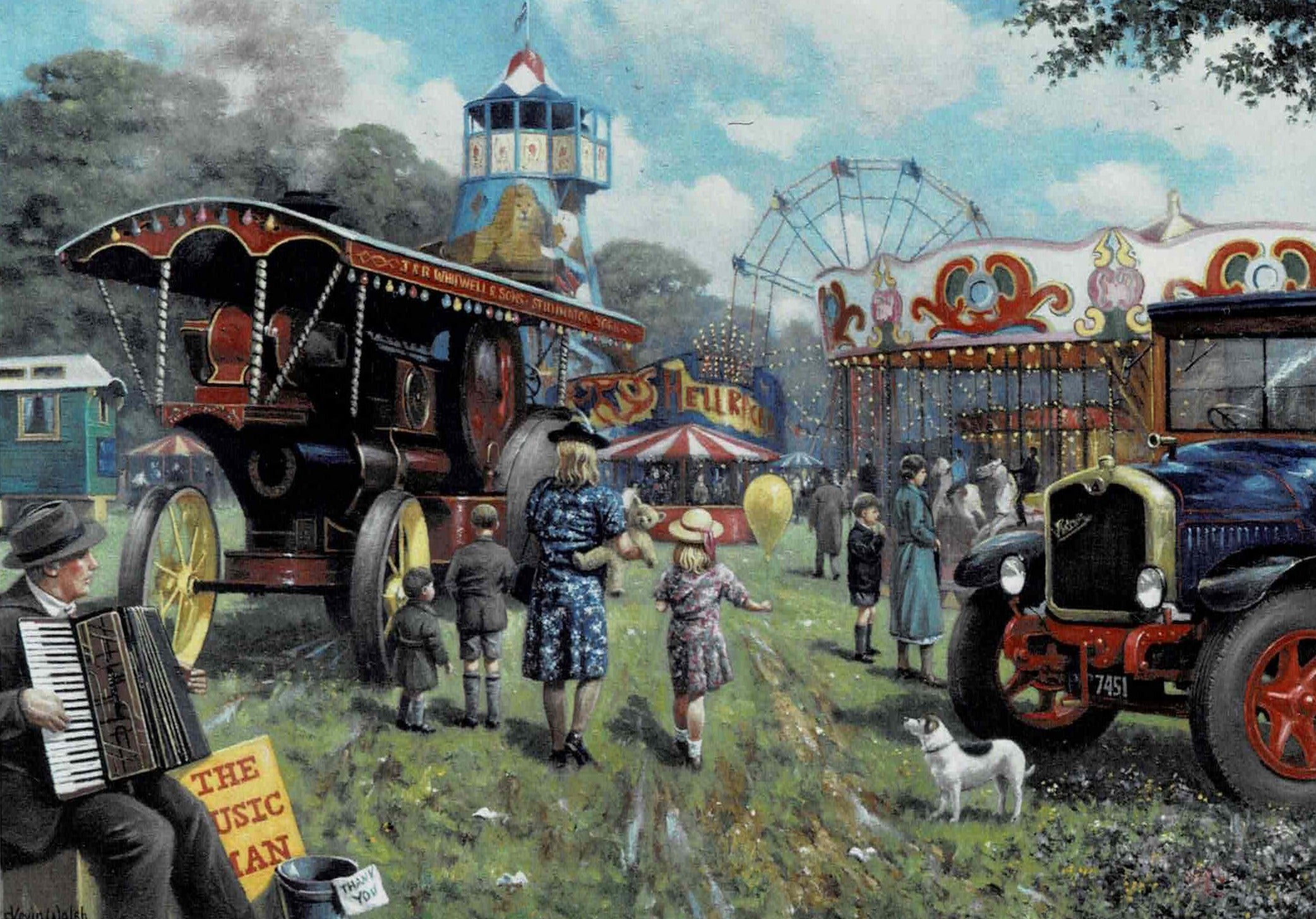 A Day at the Fair - 500 Piece Puzzle (Wentworth)
