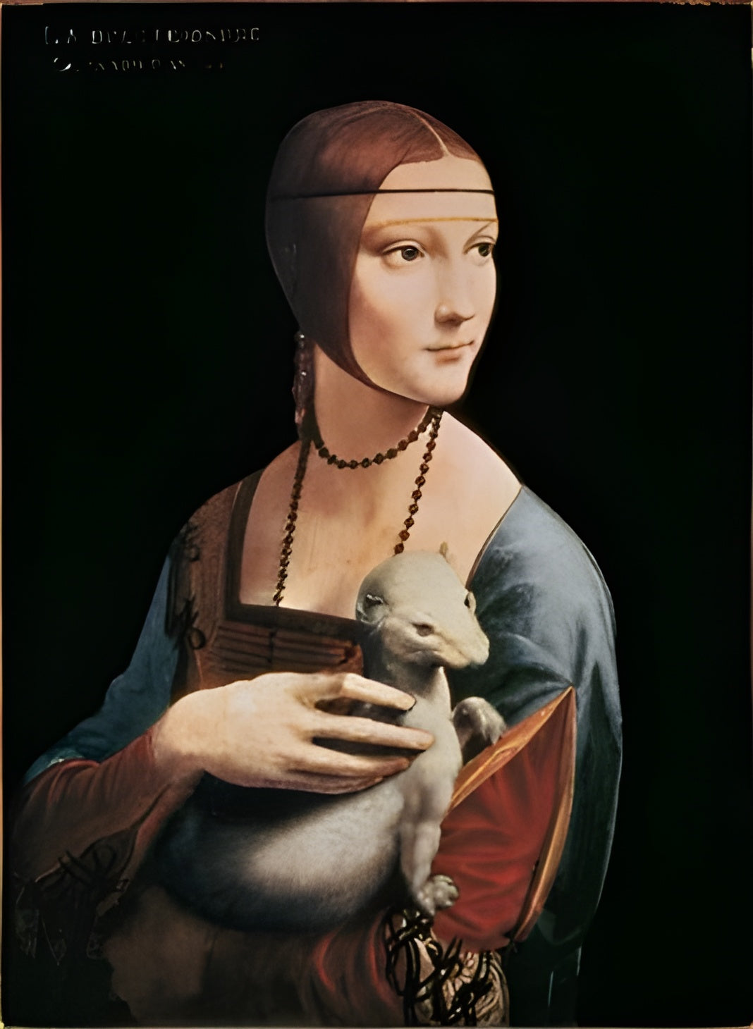 Lady with Ermine (30318) - 500 Pieces Clementoni