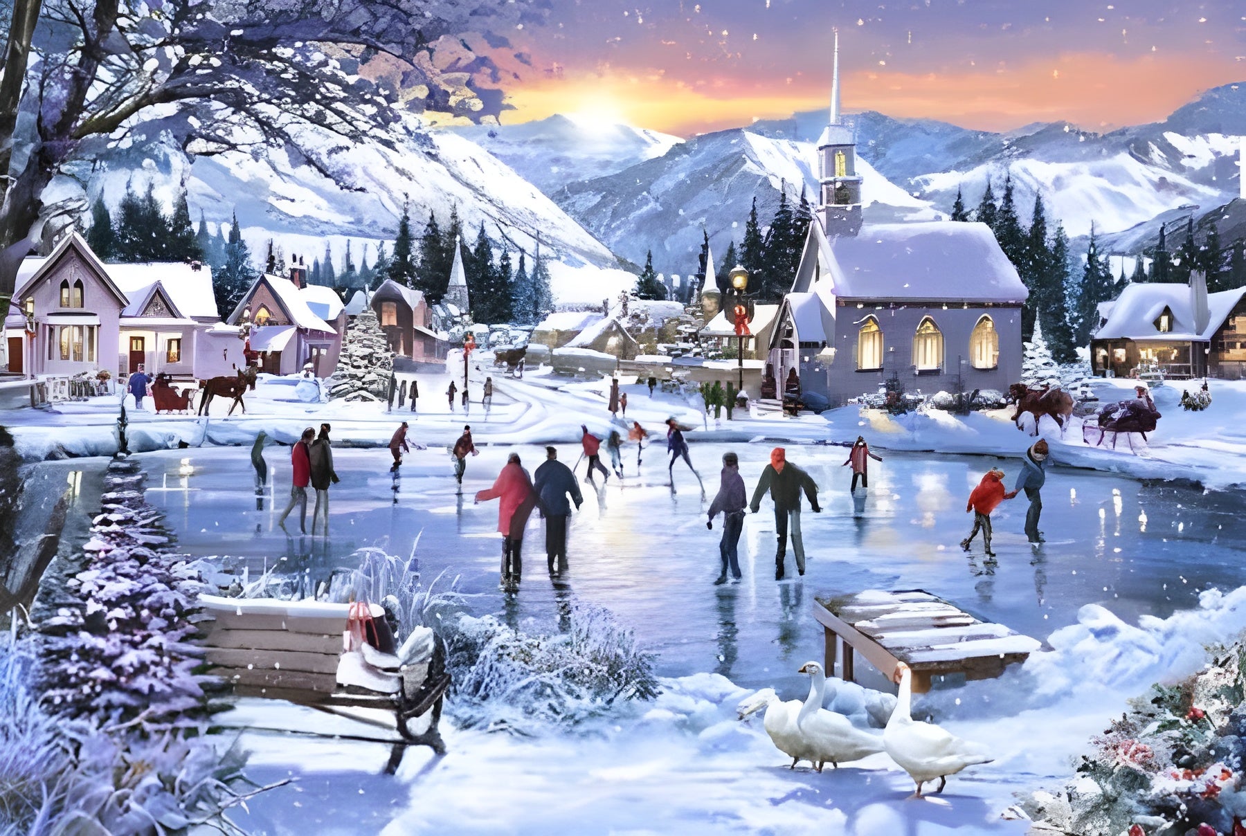 Christmas Skating