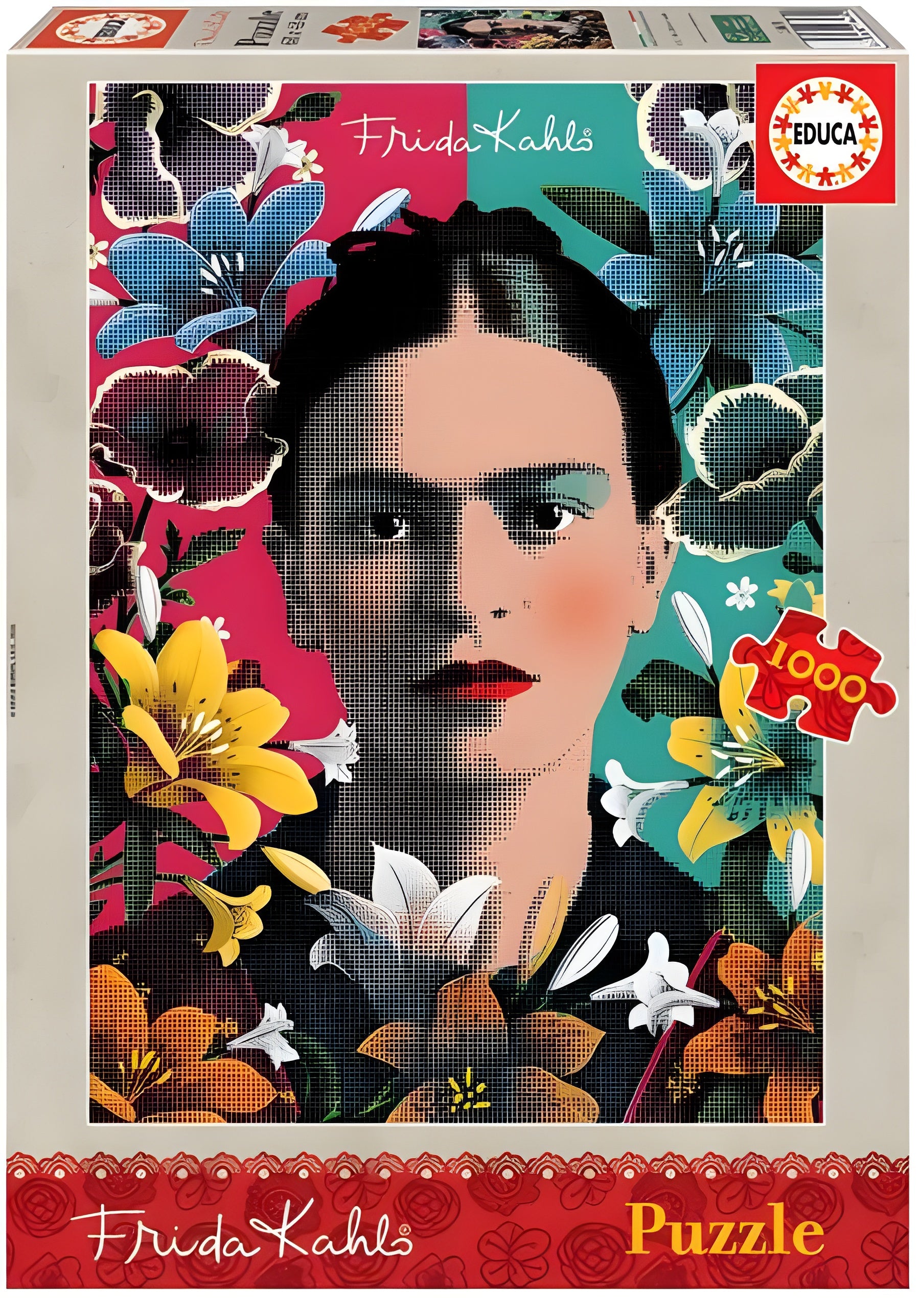 Frida Kahlo (18493) - 1000 Pieces Educa