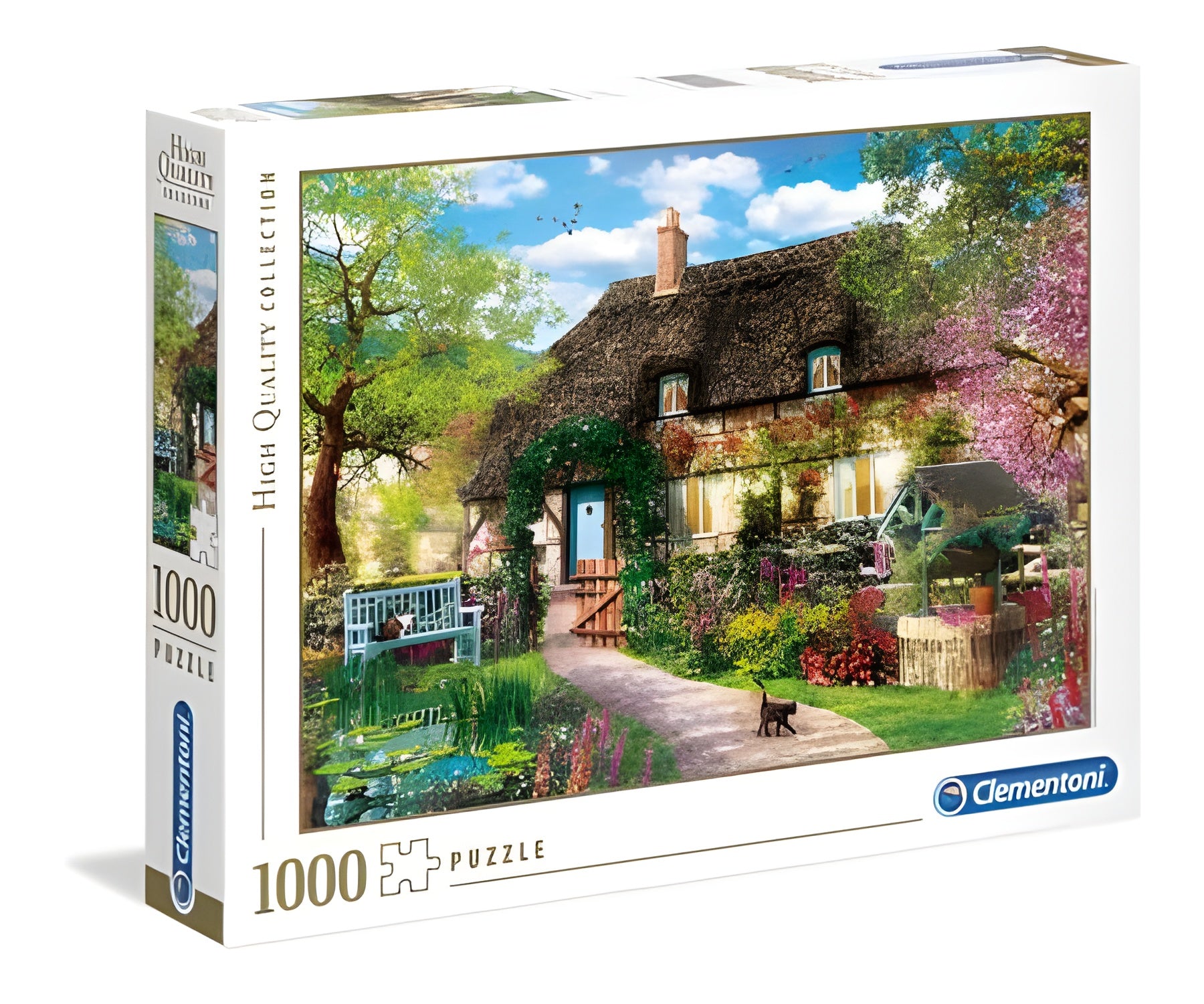 Old Cottage (39520) - 1000 Pieces Clementoni