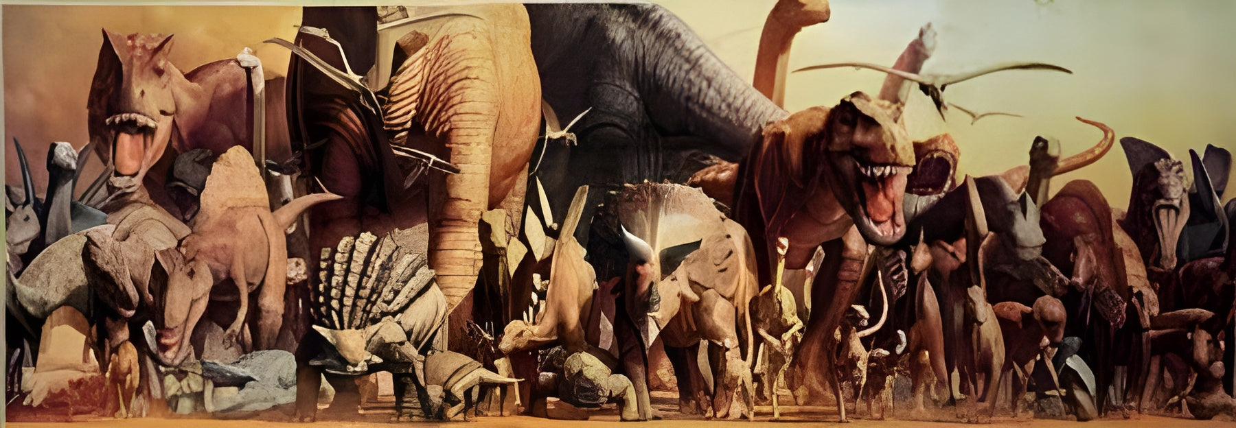 The Dinosaurs (Panoramic) (#2802N25006)