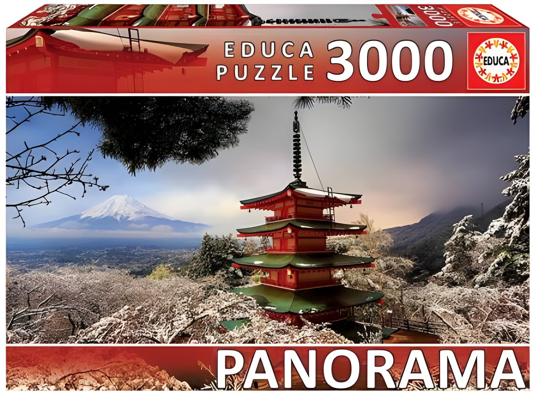 Mt Fuji and Pagoda (#18013)