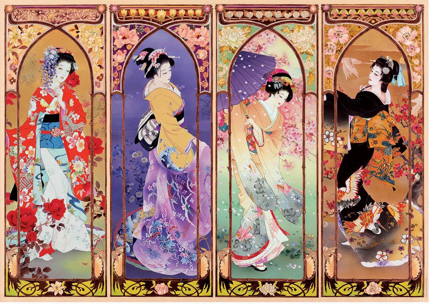 Japanese Collage – 4000 Piece Puzzle (Educa)