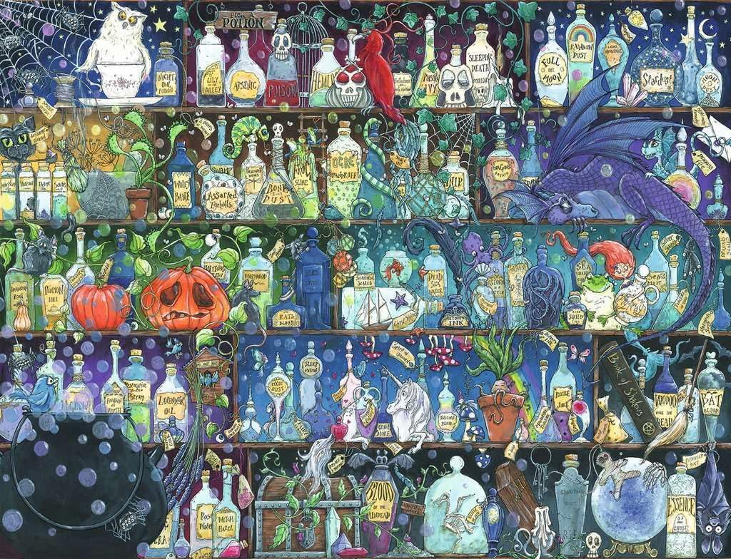Poisons and Potions – 2000 Piece Puzzle (Ravensburger)