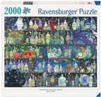 a MP4 animation of 2000 puzzle pieces coming together to form the final Poisons and Potions Ravensburger puzzle. 