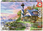 Lighthouse at Rock Bay – 4000 Piece Puzzle (Educa)
