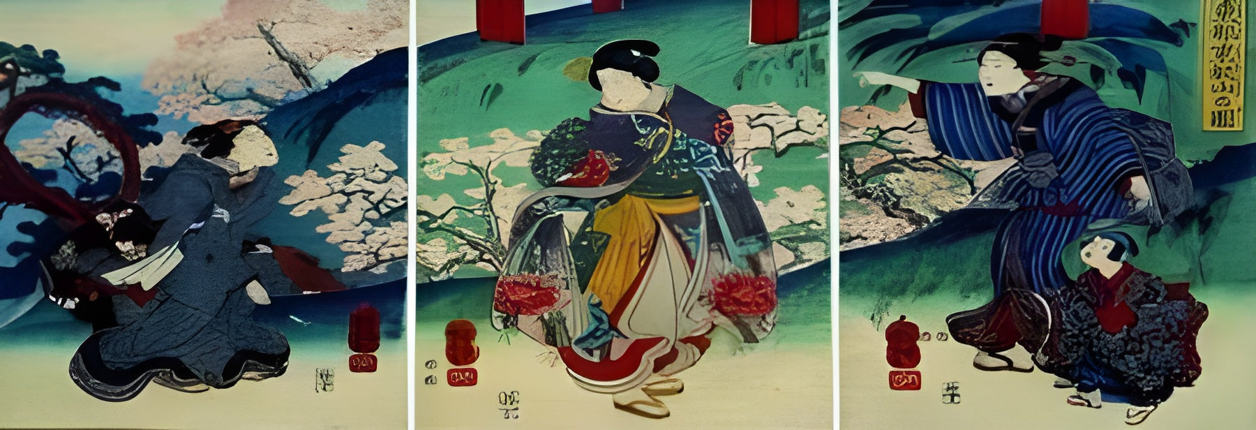 Spring Lady (Panoramic) (#2802N25013) - 1000 Pieces Ricordi