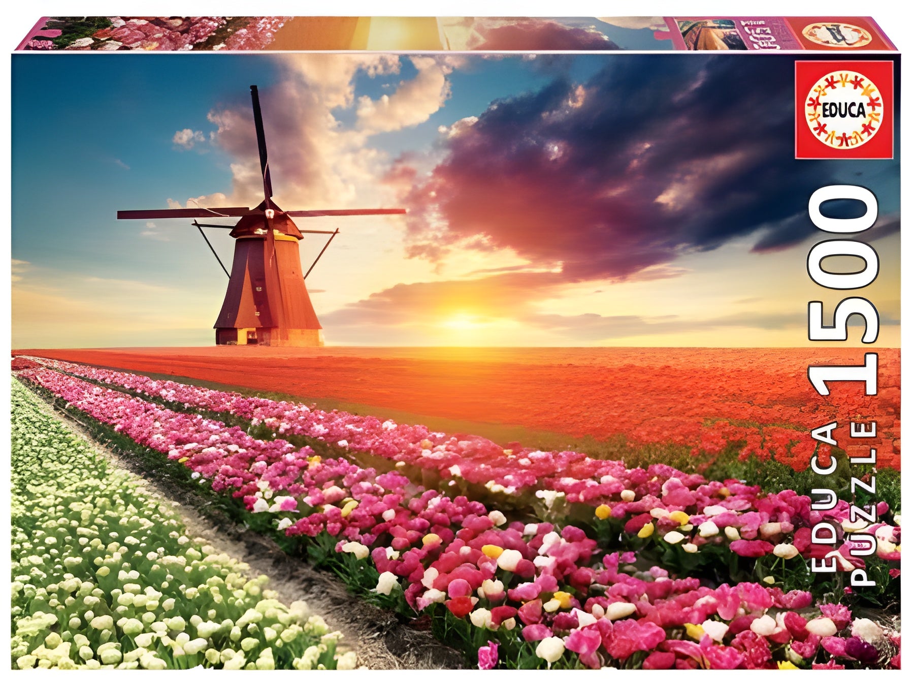 Tulips (18465) - 1500 Pieces Educa