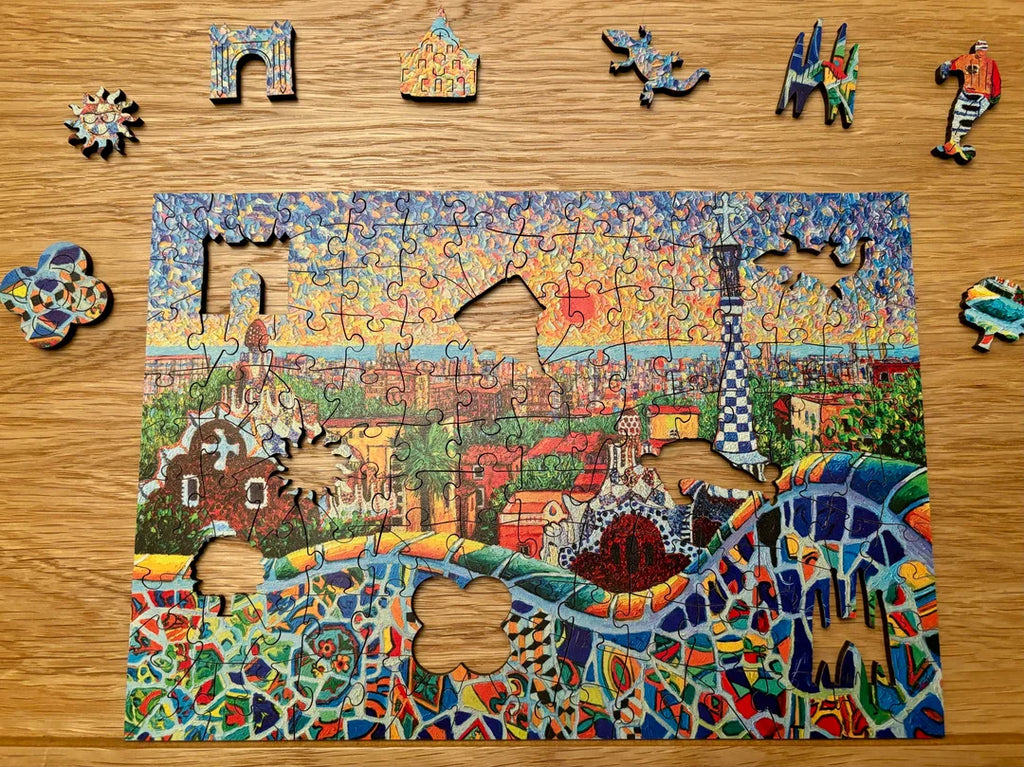 Park Guell De Gaudi – 250 Piece Puzzle (Wentworth)