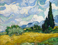 Wheat Field with Cypresses – 250 Piece Puzzle (Wentworth)