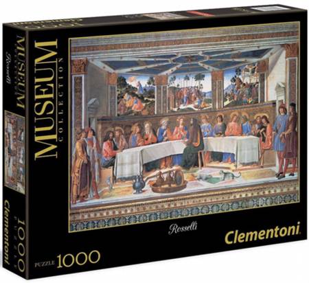 1000 Piece The Last Supper Puzzle Clementoni Leonardo